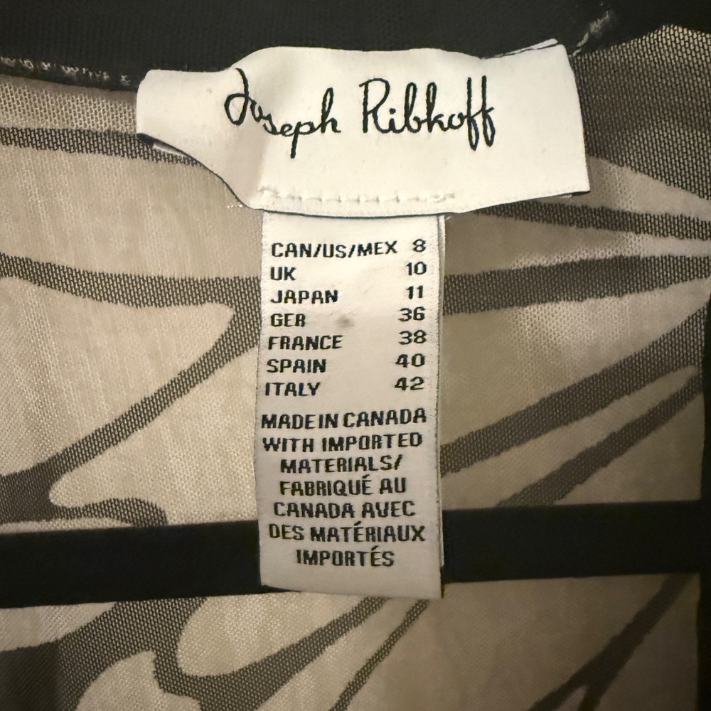 Joseph Ribkoff, Coverup, Sheer - Picture 3 of 5